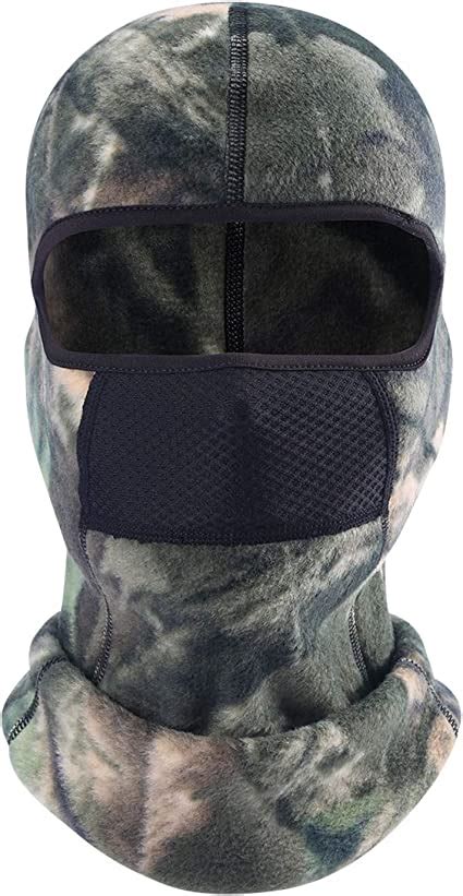 tagvo hunting winter balaclava face mask camouflage fleece thick neck warmer