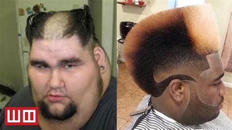 Funniest And Weirdest Haircuts Ever Youtube