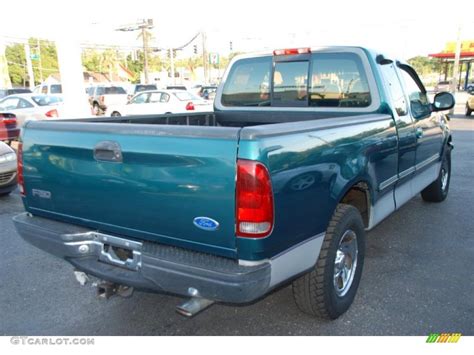 1997 Pacific Green Metallic Ford F150 Xlt Extended Cab 31145355 Photo
