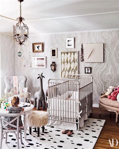 Nate Berkus Baby Nursery Wallpaper Home