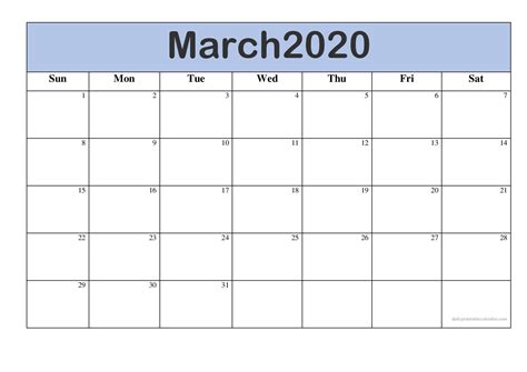 Take Free 2020 Monthly Calendar Printable Calendar Printables Free Blank