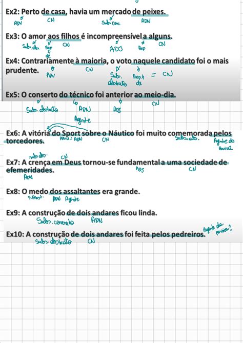Atividades De Adjunto Adnominal