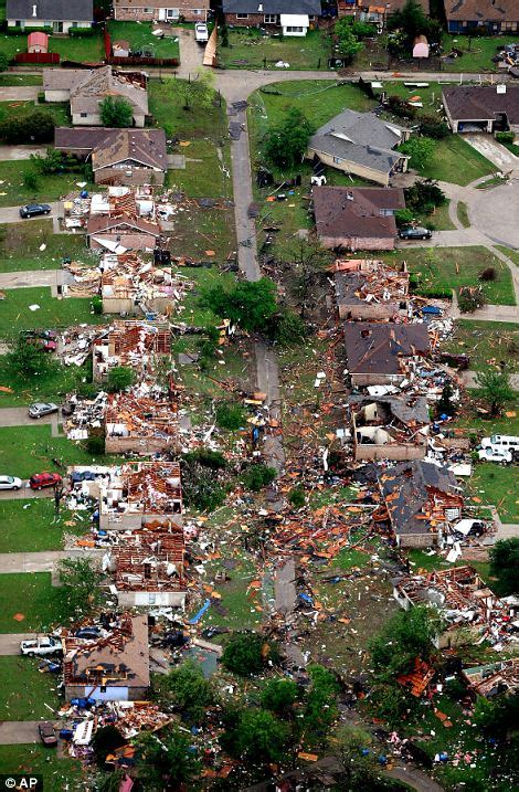 Texas Tornadoes Thousands Of Homes Reduced To Rubble And More Than A