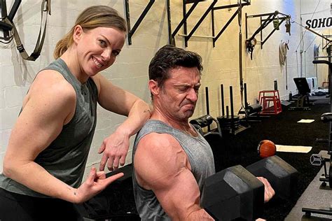 Hugh Jackman Shows Off Muscles And Teases Costar Ryan Reynolds During