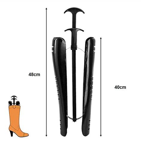 1pc Womens Knee Length Boot Stretcher Automatic Shoe Tree Shaper With