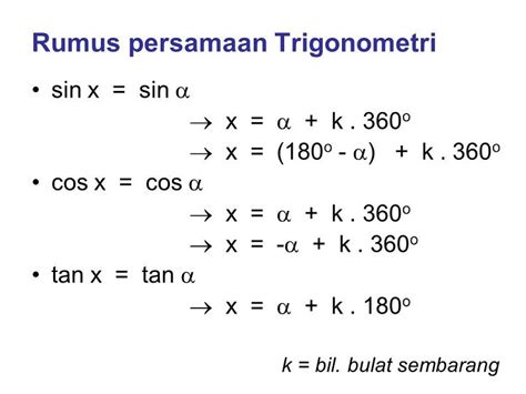 Soal Dan Pembahasan Persamaan Trigonometri Bentuk A Sin X B Cos X C