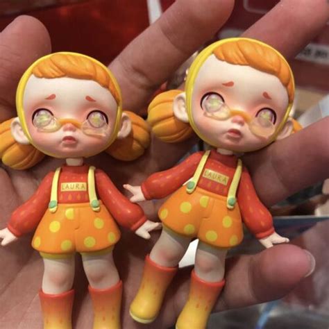 Laura Art X Toycity Fruit Series Orange Mini Figure Designer Art Toy