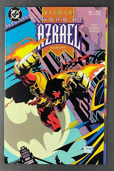 Batman Sword Of Azrael 1992 1 Vfnm 90 1st Jean Paul Valley