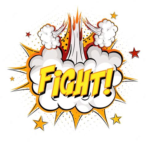 Cartoon Explosion Png Fighting Cloud Transparent Png Free Png Clip