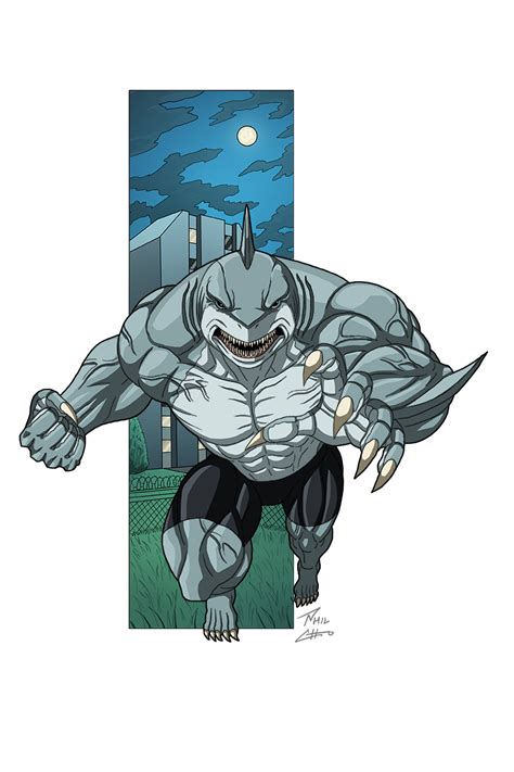 King Shark Commission By Phil Cho On Deviantart King Shark Comic