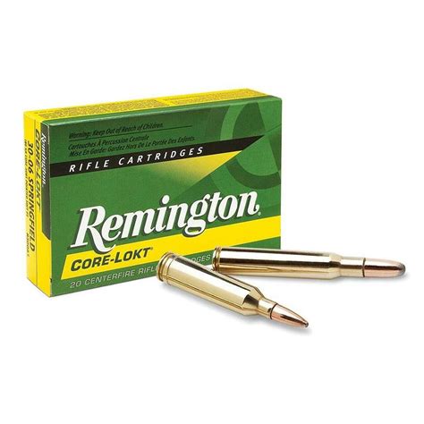 Remington Core Lokt Ammunition 65 Creedmoor 140 Grain Core Lokt