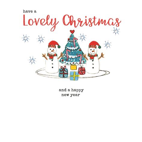 Cards Lovely Christmas Laura Sherratt Designs Ltd