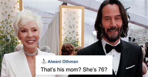 Keanu Reeves Stole The Show After Bringing His Mother As His Oscars Date Demilked