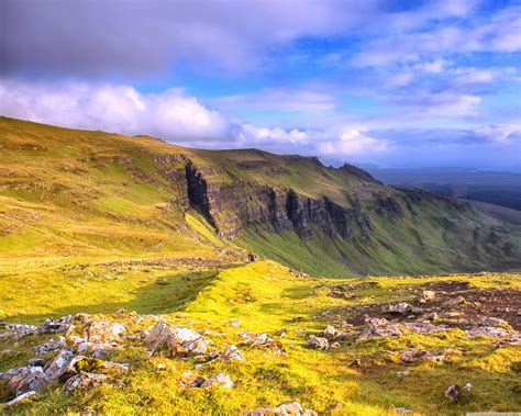 Isle Of Skye Panoramic View Ultra Hd Desktop Background