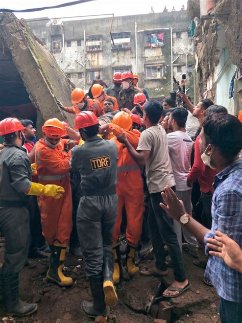 At Least 8 Dead In Residential Building Collapse In India