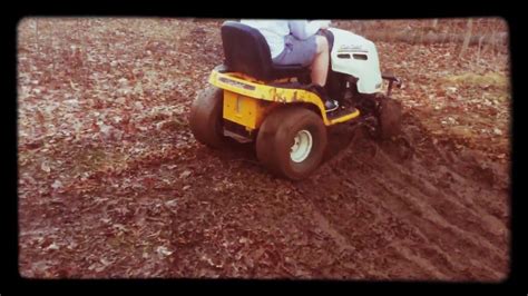 Lawn Mower Mudding With Bear Youtube