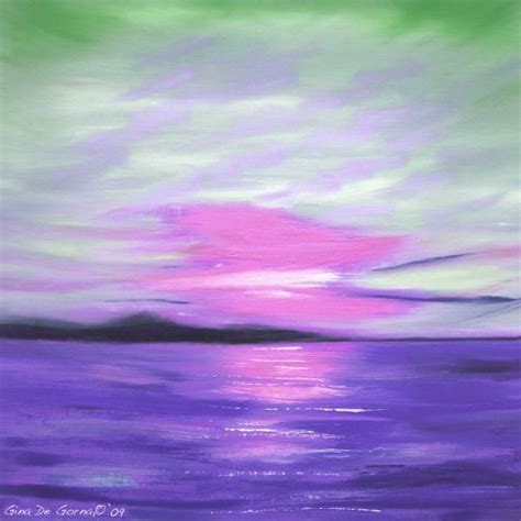 Images Of Purple And Green Green Skies And Purple Seas Sunset