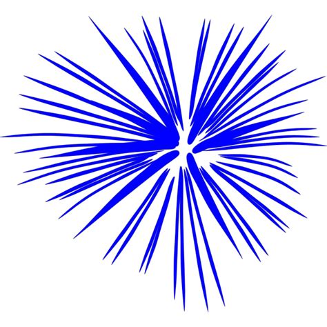 Blue Fireworks Png Svg Clip Art For Web Download Clip Art Png Icon Arts