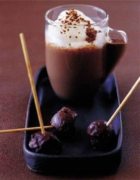 Choc chaud et sucettes glacées au nutella Chocolat nos recettes