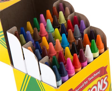4 X Crayola Crayons Box 48 Pack Au