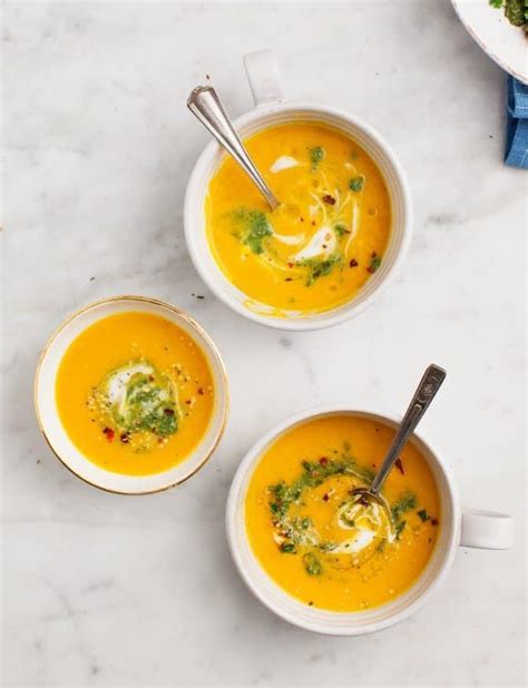 Carrot Ginger Soup Recipe Love And Lemons