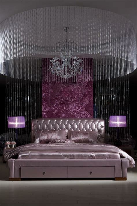 Provocative Purple Bedroom Interior Design Schemes
