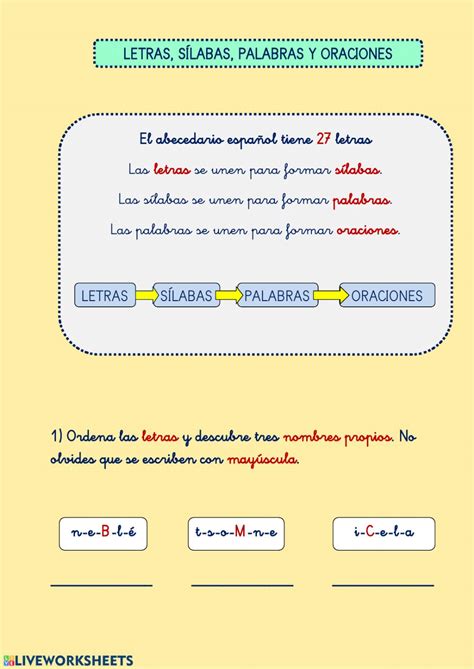 DiviÉrtete Aprendiendo En 4º Have Fun Learning At 4th Letra SÍlaba Y