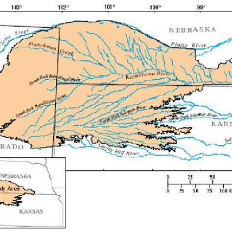 republican river basin covering portions of eastern colorado northwest download scientific