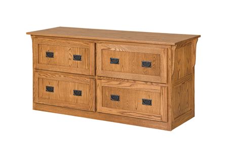 The drawer box bottoms are made of plywood that is compliant with current california codes, but solid wood bottoms are available for an additional charge. Lateral File Cabinet - Amish Furniture Connections - Amish ...