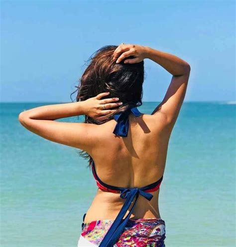 Varshini Sounderajan Hot Photos In Red Bikini Actress Galaxy