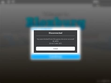 Cannot join the private server: Roblox 267 Error Code - Adopt Me New Codes Millions Of ...