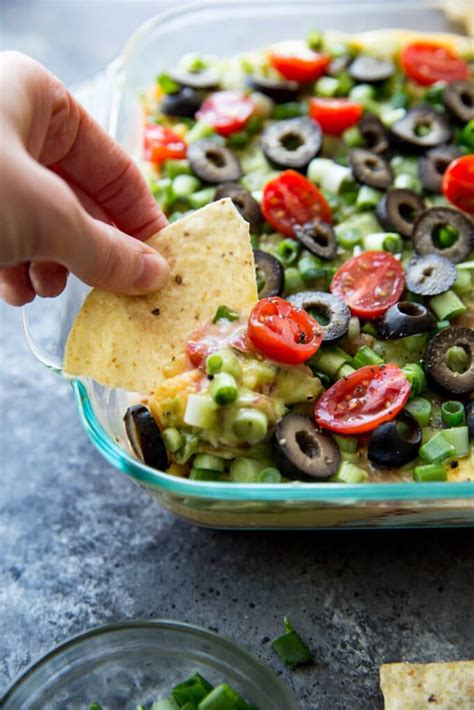 Classic 7 Layer Dip Upgraded Easy Peasy Meals