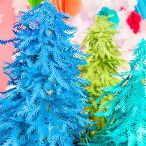 Diy Paper Pine Tree Craft Christmas Tree Template Christmas Tree