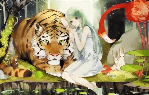 Pin By Tigasa Mawao On Anime Tiger Girls Pinterest Tiger Girl