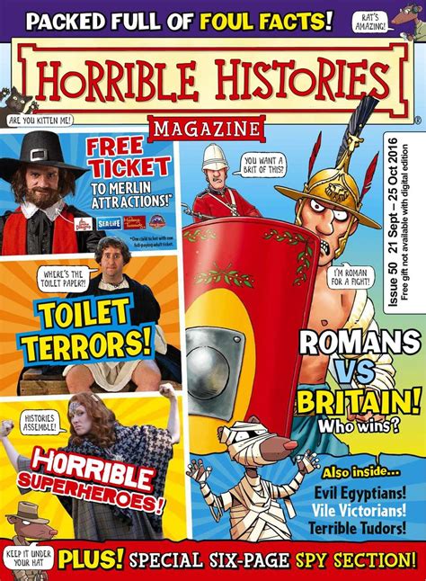Horrible Histories Issue 50 Magazine Get Your Digital Subscription