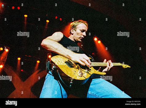 Phil Collen Lead Guitarist In The Band Def Leppard Performing At The