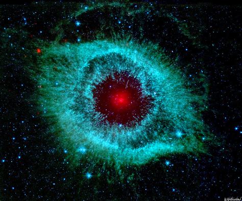 Helix Nebula Infrared Enhanced Photograph By Weston Westmoreland Fine
