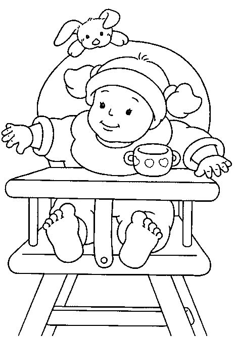 Baby Coloring Pages Coloring Pages To Print