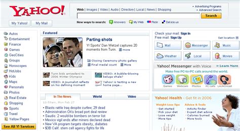 New Homepage New Yahoo Home Page Transbuerg Tian Flickr