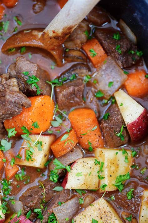 Slow Cooker Beef Bourguignon Recipe Add A Pinch