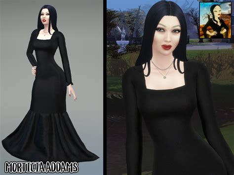 The Sims Resource Morticia Addams