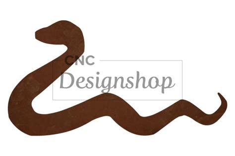 Snake Silhouette Dxf File For Cnc