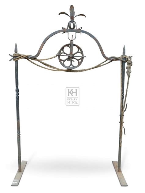 Farmyard Prop Hire Iron Well Arch Keeley Hire