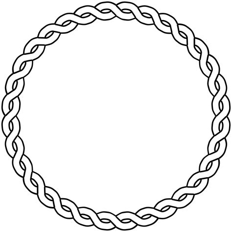 Rope Border Circle Png Icons In Packs Svg Download Free Icons And Png