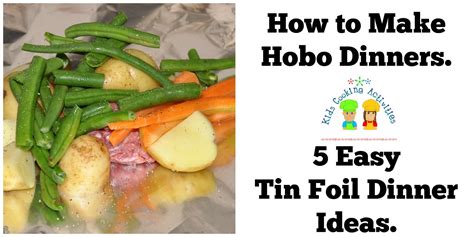 These fun party games are great conversation starters. 5 Hobo Dinner Ideas