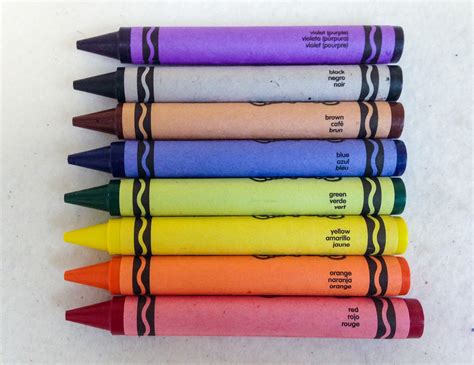 8 Count Crayola Jumbo Crayons Whats Inside The Box Jennys Crayon