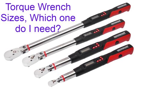 5 Common Torque Wrench Sizes Which One Is The Best