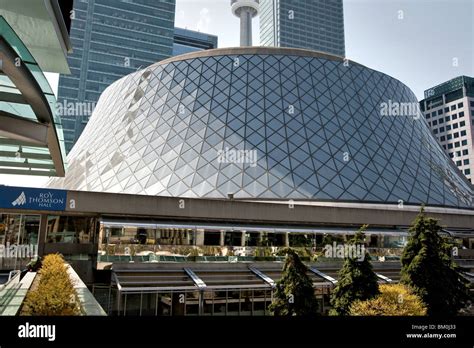 The Roy Thomson Hall Is Pictured On In Toronto Stock Photo Alamy