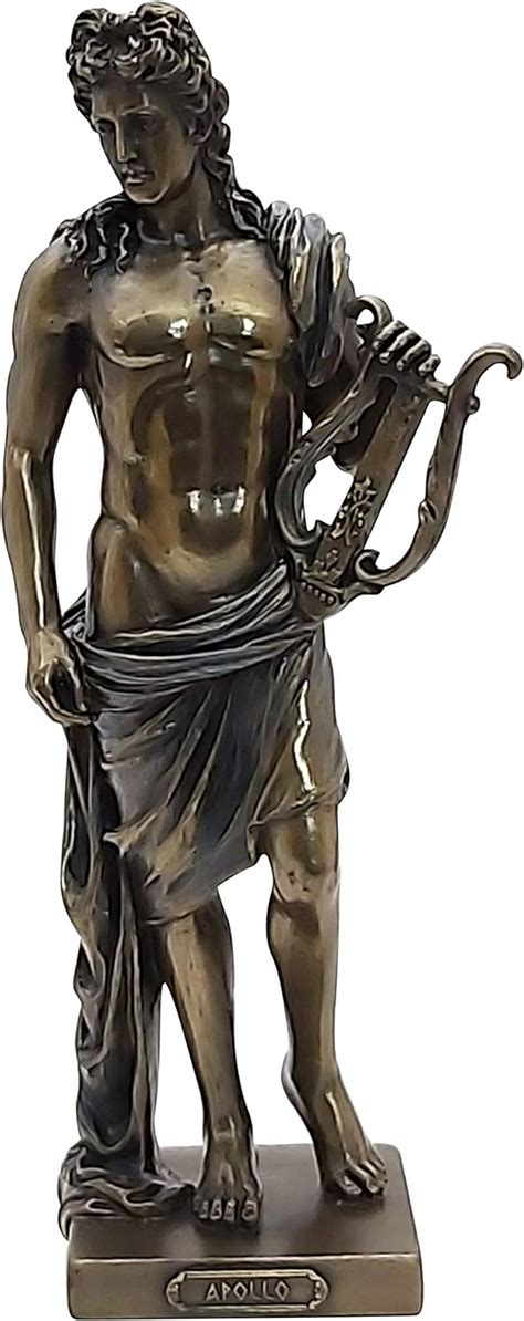 apollo phoebus god mythology greek roman statue sculpture bronze finish uk kitchen
