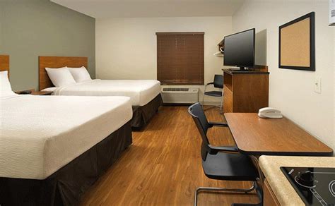 Extended Stay Hotel Room And Features Woodspring Suites